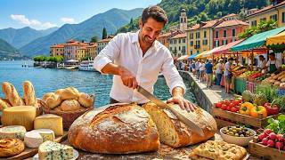 Morning Market in Italy 🇮🇹 | Authentic Bio Farmers Market & City Walk 4K screenshot 5