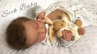 Reborn Life| Morning Routine With A Sick Newborn - Relaxing Reborn Video| Reborn Roleplay🧸