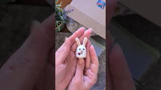 Easy Needle Felted Bunny for Beginners 🐰 | Relaxing DIY Craft Tutorial
