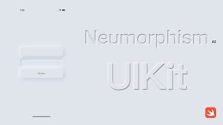Neumorphic design with UIKit part 2