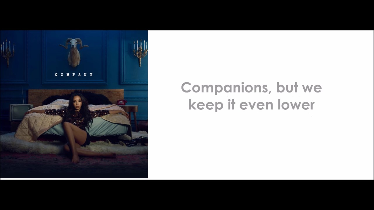 Tinashe - Company (lyrics) - YouTube