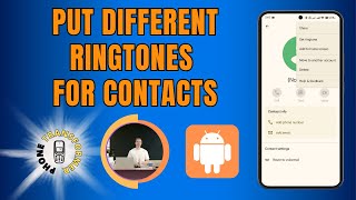 How to Put Different Ringtones For Contacts screenshot 1