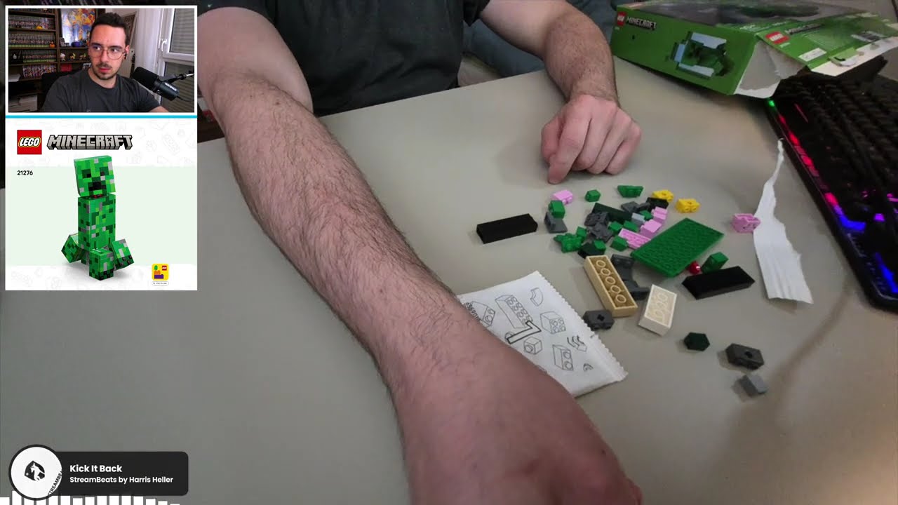 MONTAGE DU LEGO CREEPER !