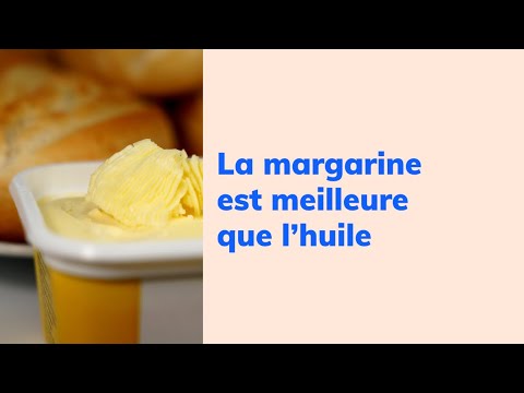 Vidéo: Quelles margarines contiennent des stérols végétaux ?