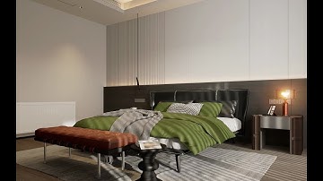 CGsorealCom Bed Room Scene D5 Render