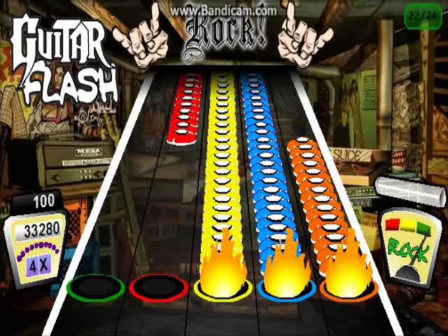 Guitar Flash Game