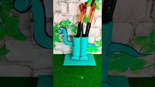 Dinosaur pencil stand craft