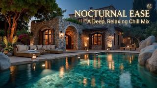 Nocturnal Ease | Stress Relief Beach Lounge Music - Chill Poolside Melodies for Deep Sleep
