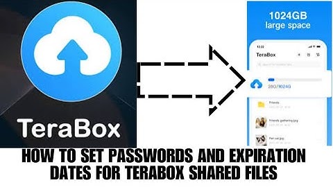 HOW TO SET PASSWORDS AND EXPIRATION DATES FOR TERABOX SHARED FILES