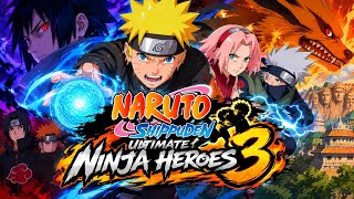 Naruto Shippuden Ultimate Ninja Heroes 3 🔥 | Epic Ninja Battles & Gameplay | PSP screenshot 4