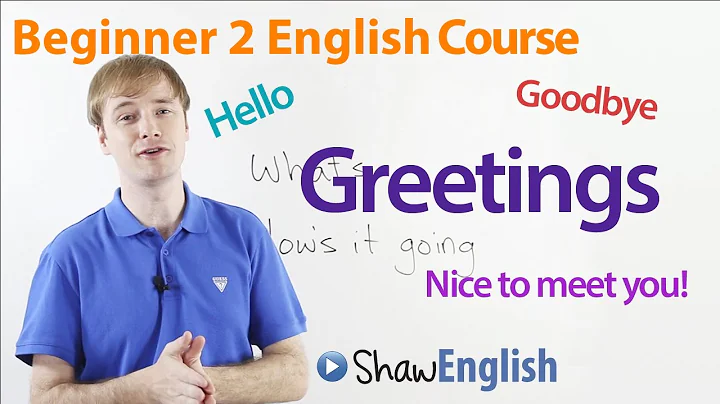 Beginner 2 English Course: Greetings and Goodbyes - DayDayNews