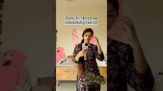 Baby please Keep Our Relationship Private ( Le me : Vijay Thalapathy Song🎵🎵) #shorts #funny #army