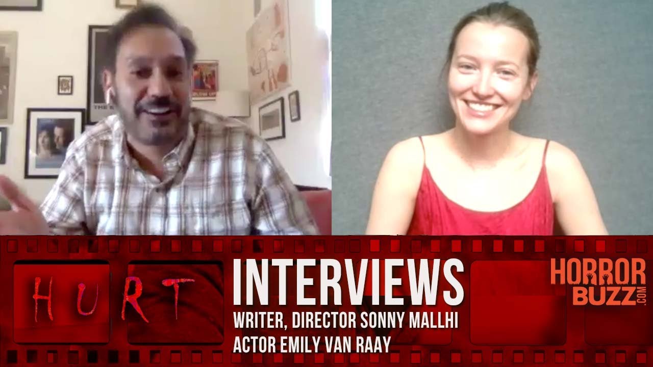 Emily Van Raay & Sonny Mallhi INTERVIEW - Hurt (2021)