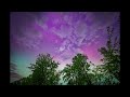 Oldguydiy pt 3 northern lights aurora time lapse magee marsh ohio may 10 2024 nikon z9 sigma 14mm