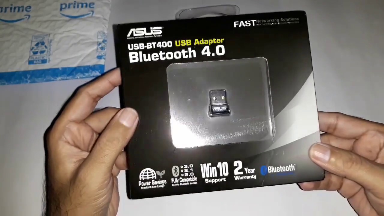 Asus Bluetooth Adapter For Computers Usb Bt400 Quick Unboxing Youtube