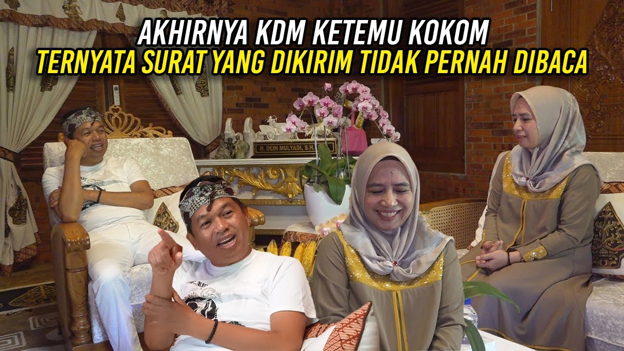 AKHIRNYA KDM KETEMU KOKOM | TERNYATA SURAT YANG DIKIRIM TIDAK PERNAH DIBACA