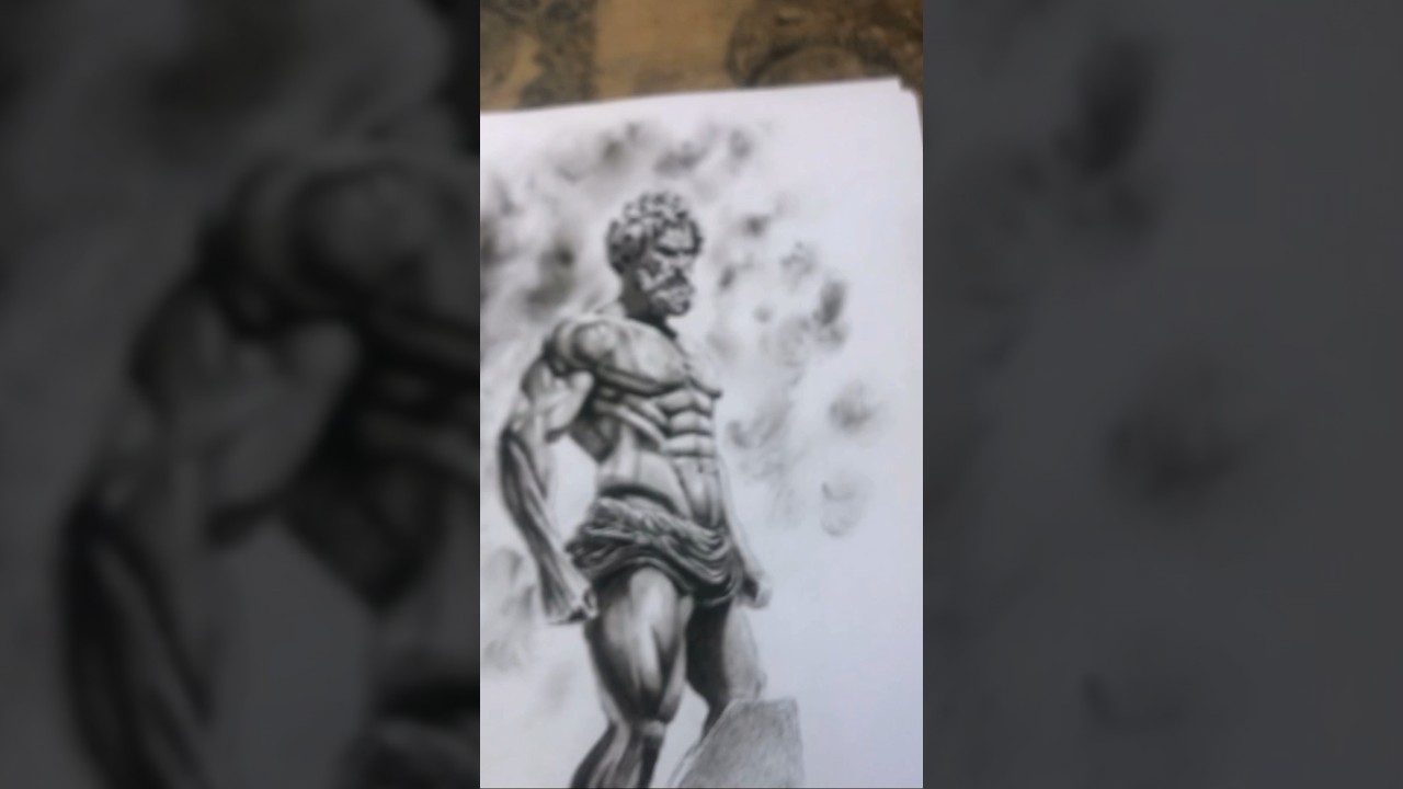 I’m never satisfied with my drawings. 