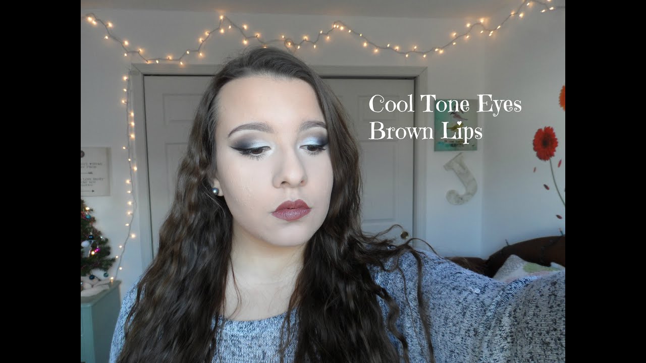 Cool Tone Eyes & Brown Lips Tutorial | Morphe 35K Palette ♡