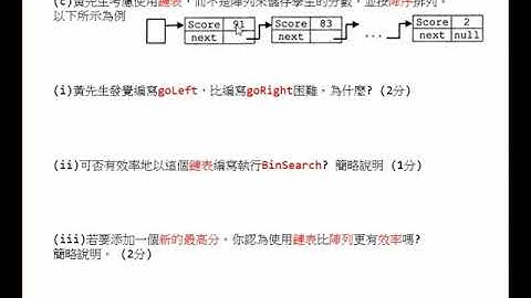 hkdse ict 2019 p2 q2 陣列Array 對分檢索法Binary Search