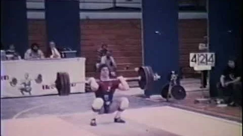 Jeff Michels 424 Pound Clean and Jerk