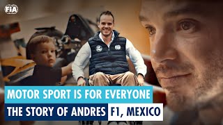 Motor Sport Is For Everyone - The inspiring story of Andres, Scrutineer in Formula 1