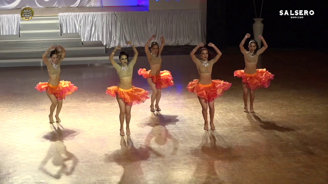 WSS17 - Sabor Ajeno Divas, Puerto Rico, Salsa Ladies Team Shine Final