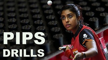 🏓 Blocking With Long Pips | Omni S Pro - 6 Drills 🇮🇳💥#longpips #technique  #block   #pongbot