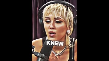 Joe Rogan gets frustrated at Miley Cyrus😳