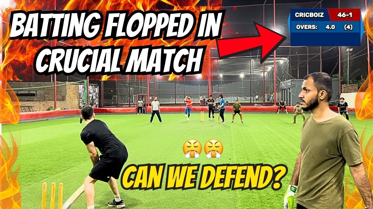 Do or Die Match 🥶⚡️| Defending Against Top-Class Batting Challenge!🔥🙌🏻