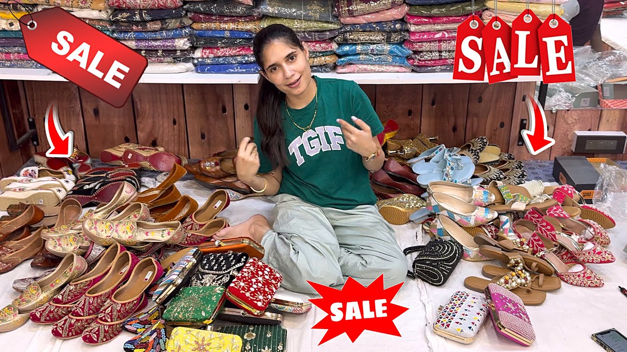 Sale सेल Jutti, Clutch की सेल 😍 Stock ख़ाली करना जल्दी offer का फ़ायदा उठाओ 😍 RakshaBandhan Offer