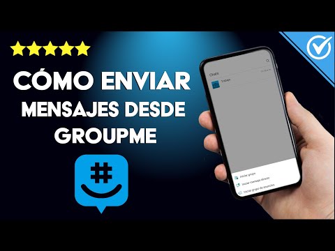 ¿Cómo enviar un mensaje desde GROUPME? - Guía para la mensajería