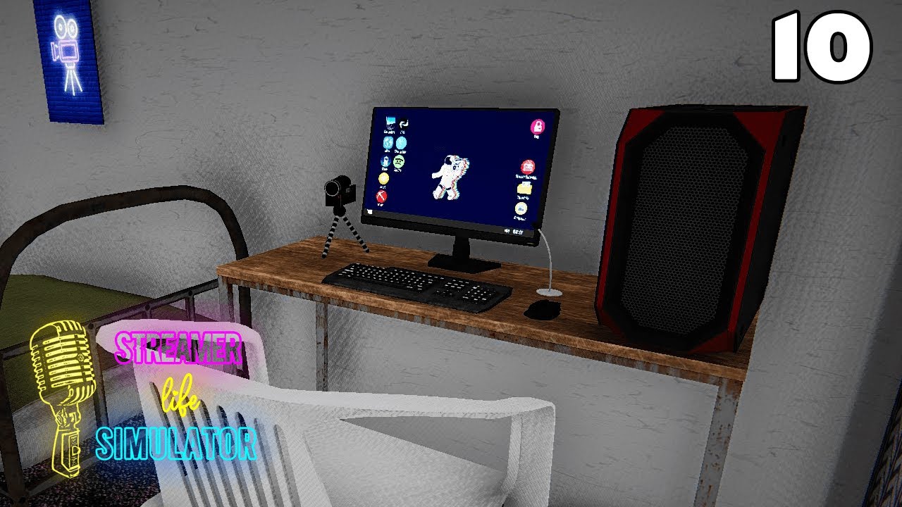 Rate my setup on Streamer Life Simulator