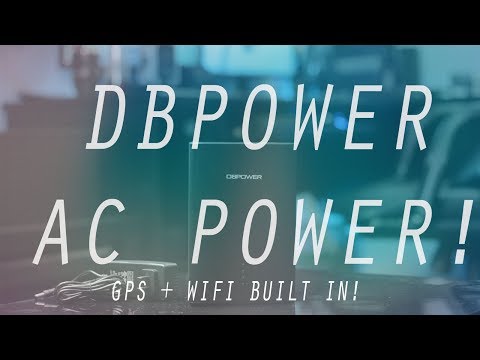 DBPOWER 26,400mAh Power Bank With Power Outlet!