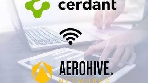 Aerohive Wireless Product Demo and Overview