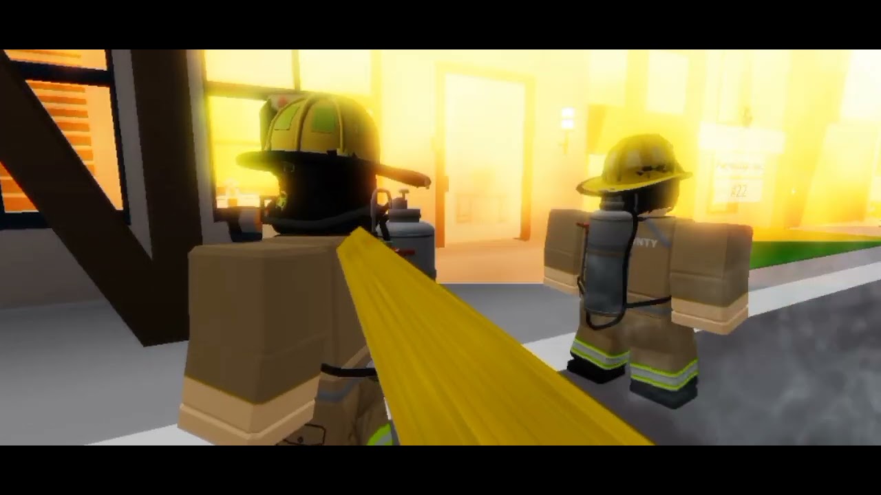 Roblox Brookhaven RP 🏡 [ Los Angeles County fire and rescue] With ...