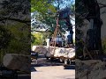 Unloading a boulder shorts