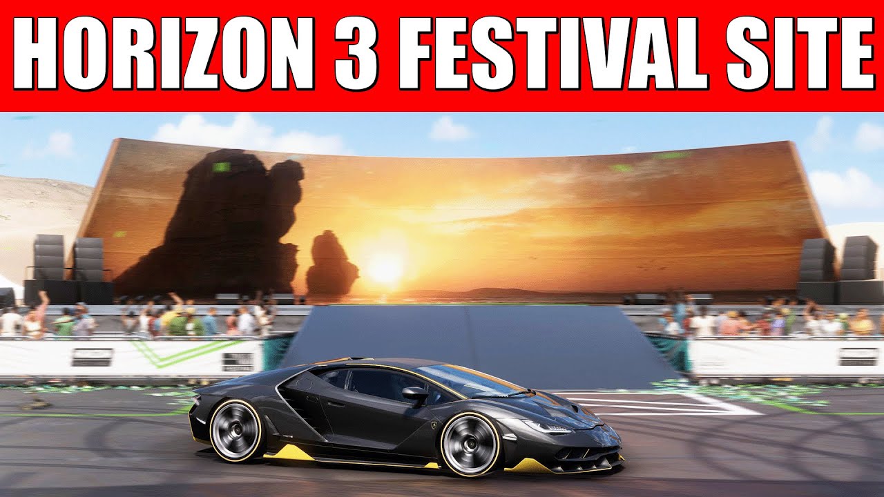 Visit the Horizon 3 Festival Site in Dunas Blancas - Forza Horizon 5 Daily Challenges (Winter)