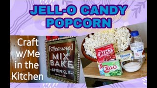 Let's Make Some Kitchen Art. JELL-O CANDY POPCORN. Recipe in the description. screenshot 3