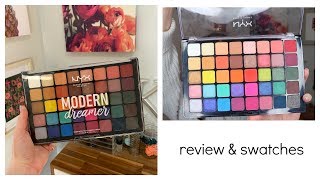 NYX Modern Dreamer Palette | Review &amp; Swatches!