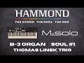 Hammond msolo b3 type organ demo soul1