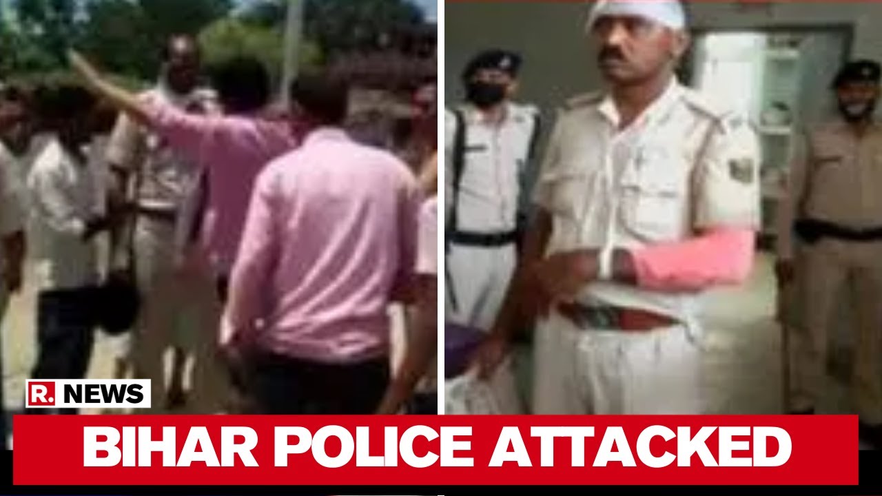 Bihar Police Attacked By Covid Villains For Enforcing Strict Lockdown