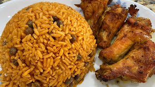 #Stayathome and cook #withme Basic Rice with Pigeon Peas (Arroz Con Gandules)