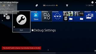 Playstation 4 Testkit Users Only | How To Get PS4 Update 7.55 For Your Testkit screenshot 1
