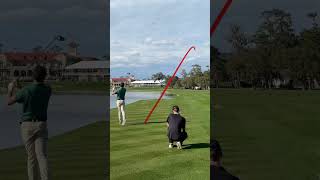 Sneakyyyyyy think #18 is a harder tee ball than #17 at Sawgrass👀