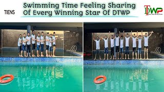 Tiens Swimming Time Feeling Sharing Of Every Winning Star Of Dream Touch Winning Process