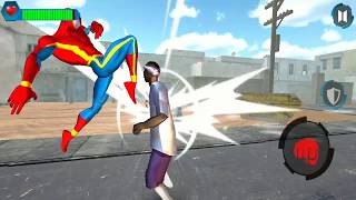 Amazing Frog Rope City Fight Spider Hero City Crime Battle Android Gameplay screenshot 3