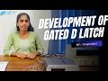 Development of gated D latch Practical explanation |Trincomalee campus| Eastern University|ApSNET...