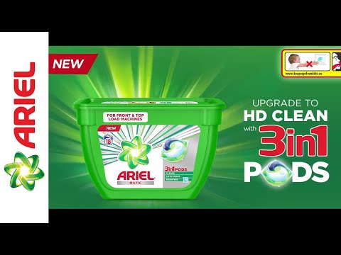 Ariel 3in1 POD | Cleans, Lifts Stains Brightens in 1 wash | Now In India