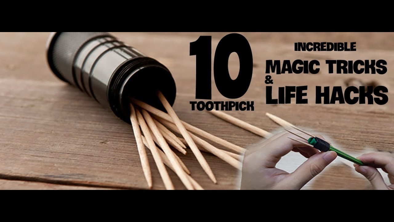 toothpicks tricks toothpicks tricks