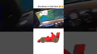 🏎️😈Bro drives  in. italic font #car #viral #video#subscribe #viral DRIFT